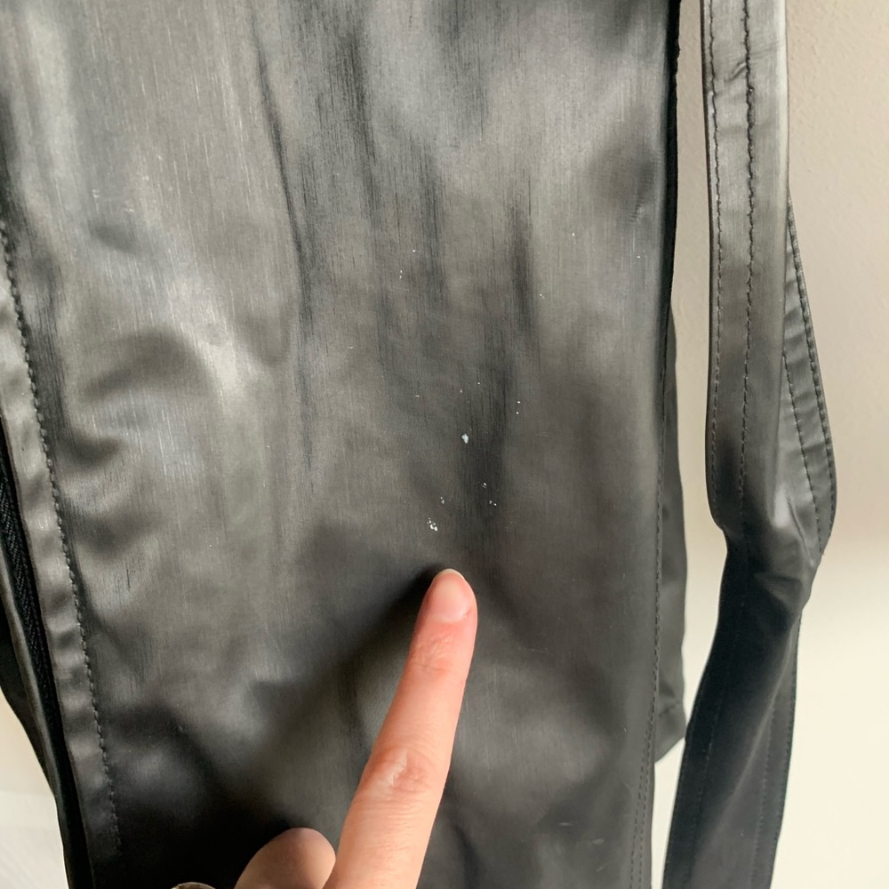 Basic Editions Black Jacket with Belted Waist and… - image 6